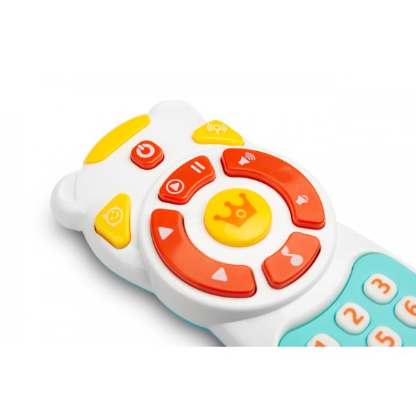 Rotaļu TV pults ar skaņām un gaismām 9012-MAZUĻIEM (~0-5 gadi)-bebis.lv