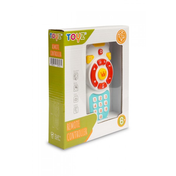 Rotaļu TV pults ar skaņām un gaismām 9012-MAZUĻIEM (~0-5 gadi)-bebis.lv