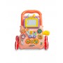 EDUCATIONAL TOY - PUSHER ZOO pink 9019-MAZUĻIEM (~0-5 gadi)-bebis.lv