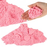 Kinētiskās smiltis 1 kg PINK 9568/1