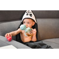 Бутылка с соломкой и отвесом A0033