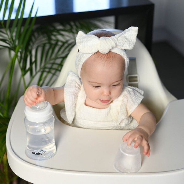 Pudele ar plato kakliņu 240 ml A0107-Bērna barošana-bebis.lv