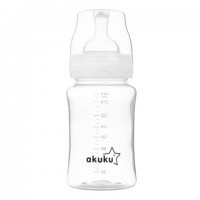 Pudele ar plato kakliņu 240 ml A0107