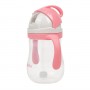 Non-spill cup with weighted straw NAVY BLUE/YELLOW A0676 pink-Feeding your baby-bebis.lv