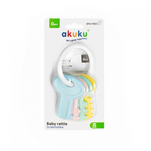 Grabulis ATSLĒDZIŅAS Akuku A0680 Grabulis ATSLĒDZIŅAS Akuku A0680-MAZUĻIEM (~0-5 gadi)-bebis.lv