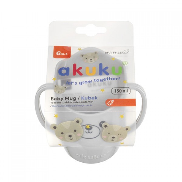 Mācību krūze ergonomiskā AKUKU A0695-Bērna barošana-bebis.lv