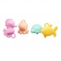 Akuku silikona vannas rotaļlietu komplekts (4 gab.)-MAZUĻIEM (~0-5 gadi)-bebis.lv