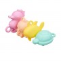 Akuku silikona vannas rotaļlietu komplekts (4 gab.)-MAZUĻIEM (~0-5 gadi)-bebis.lv