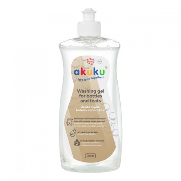 Šķidrums bērnu trauku mazgāšanai 500 ml A0712 Šķidrums bērnu trauku mazgāšanai 500 ml A0712-Bērna barošana-bebis.lv