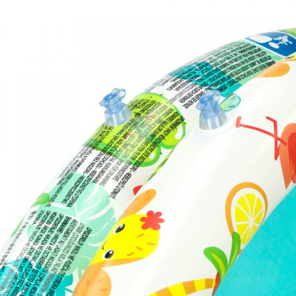 Бассейн 122x20 cm+круг+мяч 51124, KX5894-Купание и плавание-bebis.lv