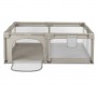 FANKO beige playpen 180x200 cm-Children's furniture-bebis.lv