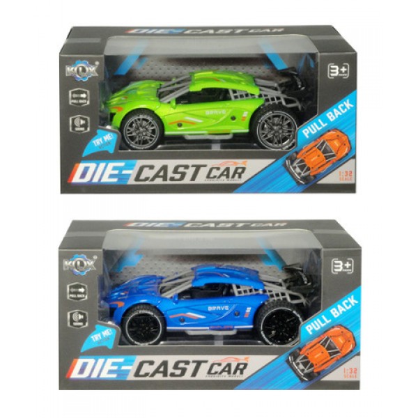 Metal sportcar 20 cm G8594-Rotaļlietas-bebis.lv