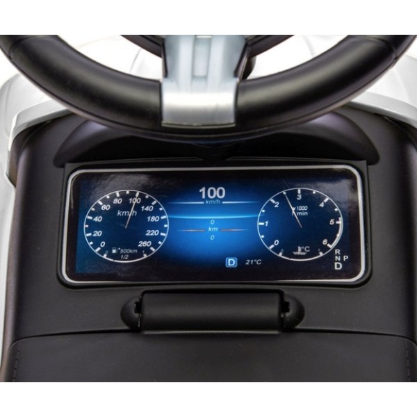 Mašīna MERCEDES C-Class S white 6101-Bērnu transportlīdzekļi-bebis.lv