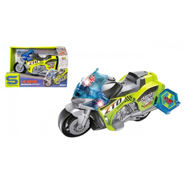 Motorcycle 25 cm Q13072-Rotaļlietas-bebis.lv