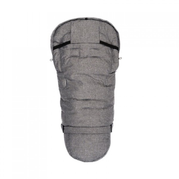 Guļammaiss Zaffiro iGROW 2.0 Plush melange grey SW20-M009-Ratiņi un piederumi-bebis.lv