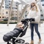 Guļammaiss Zaffiro iGROW 2.0 Plush melange grey SW20-M009-Ratiņi un piederumi-bebis.lv