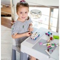 Galdiņš+2 krēsliņi TEGGI MULTIFUN stone TI-011-177