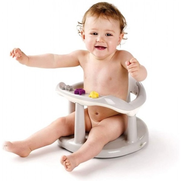 Vannas krēsls AQUABABY grey charm TH-2195329-Vannošana un peldēšana-bebis.lv