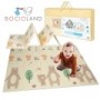 Saliekams izglītojošs paklājiņš SMALL BEAR 150x200 cm BL124 Saliekams izglītojošs paklājiņš SMALL BEAR 150x200 cm BL124-MAZUĻIEM (~0-5 gadi)-bebis.lv