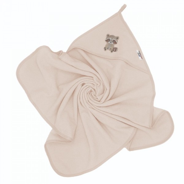 Полотенце с капюшоном RACOON 80x80 cm BL217 Полотенце с капюшоном RACOON 80x80 cm BL217-Купание и плавание-bebis.lv