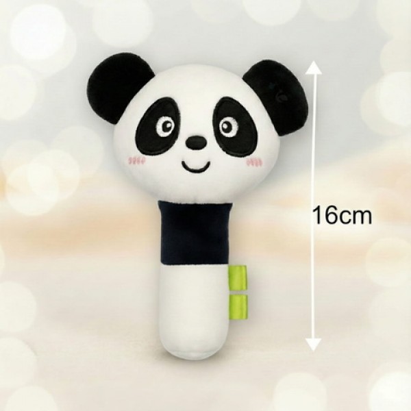 Rotaļlieta ar pīkstuli PANDA BOO BL239-MAZUĻIEM (~0-5 gadi)-bebis.lv