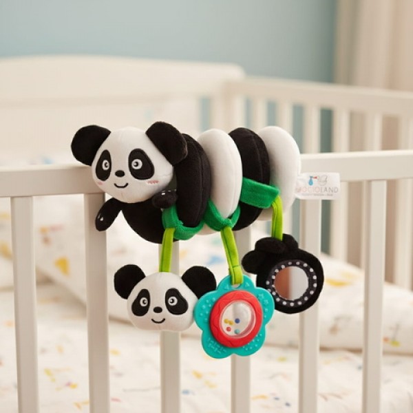 Plush spiral PANDA BOO BL241-MAZUĻIEM (~0-5 gadi)-bebis.lv