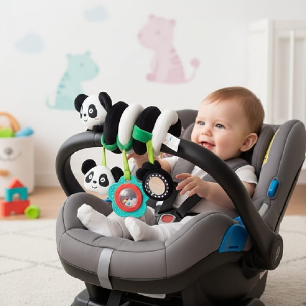 Plush spiral PANDA BOO BL241-MAZUĻIEM (~0-5 gadi)-bebis.lv