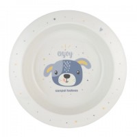 Миска пластиковая CUTE ANIMALS 4/412 blue DOG