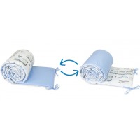 Bed bumper 360 cm TRAIN blue CIU000072