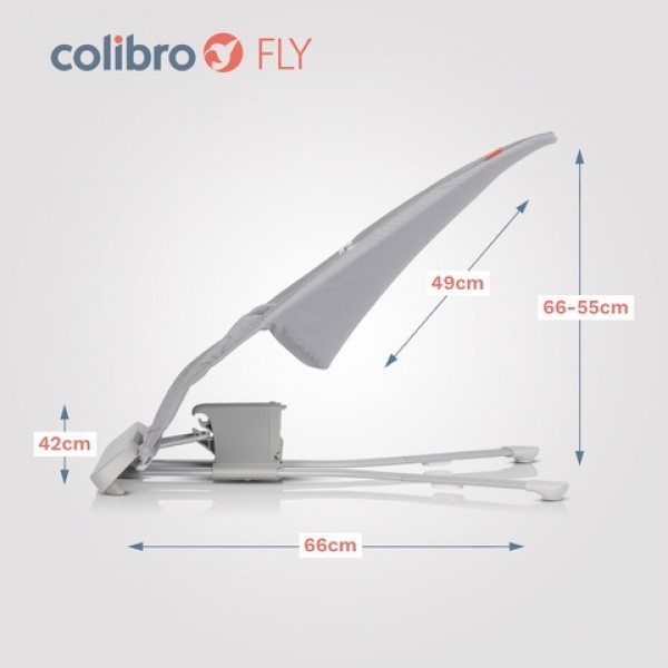 Šūpuļkrēsliņš Colibro FLY DOVE Šūpuļkrēsliņš Colibro FLY DOVE-Bērnu mēbeles-bebis.lv
