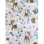 Flannel diaper with oilcloth DEER&Company 50x60 cm (4241)-Gultas veļa un piederumi-bebis.lv