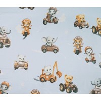 Autiņš flaneļa ar vaskadrānu DRIVERS 50x70 cm (1159)