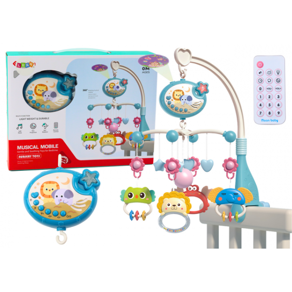 Muzikālais karuselis ar projektopru 22893 Muzikālais karuselis ar projektopru 22893-MAZUĻIEM (~0-5 gadi)-bebis.lv