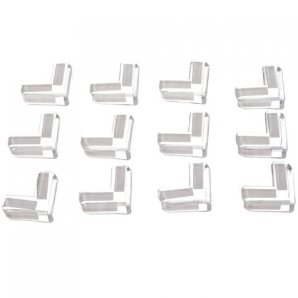 Силиконовые защиты на углы (12 шт.) 25634-Детская мебель-bebis.lv