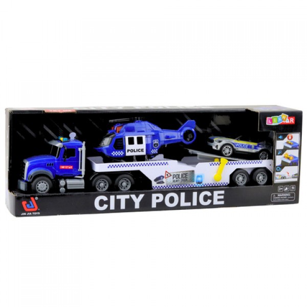 Policijas transportldzekļu komplekts 38702 Policijas transportldzekļu komplekts 38702-Rotaļlietas-bebis.lv