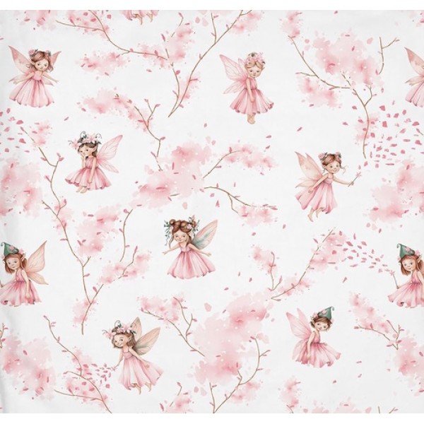 Cotton diaper  FAIRY 70x80cm (7389)-Gultas veļa un piederumi-bebis.lv