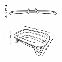 Ванна складная TEGA BABY FB-004-119 beige