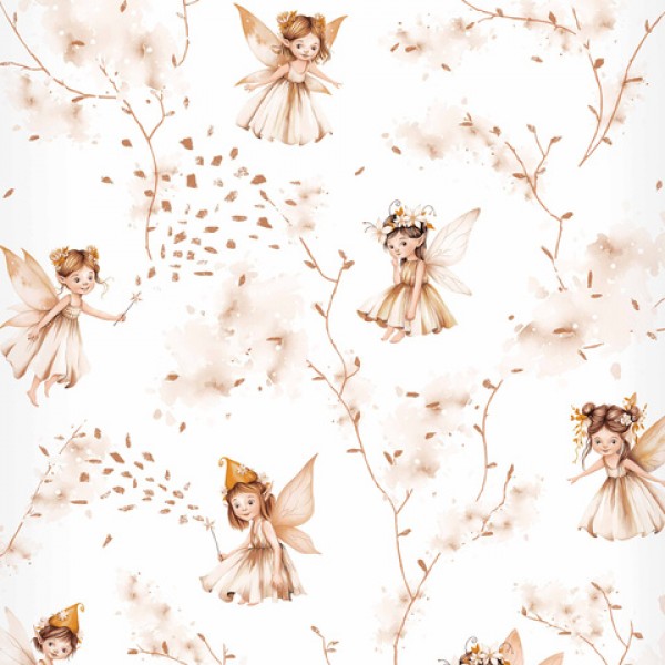 Пеленка фланелевая SPRITE (Фея) 70x80 cm (4340)-Постельные принадлежности-bebis.lv