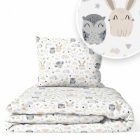 G/v komplekts RABBIT&OWL 135x100 cm K-2T135