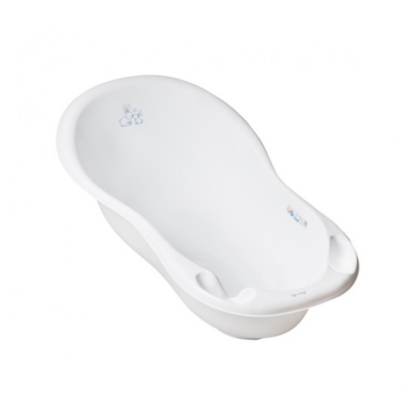 Vanna 102 cm ar korķi RABBITS white KR-005-103-Vannošana un peldēšana-bebis.lv