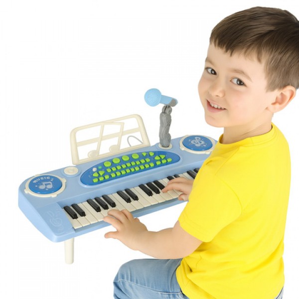 Electric piano with microphone KX3041-Rotaļlietas-bebis.lv