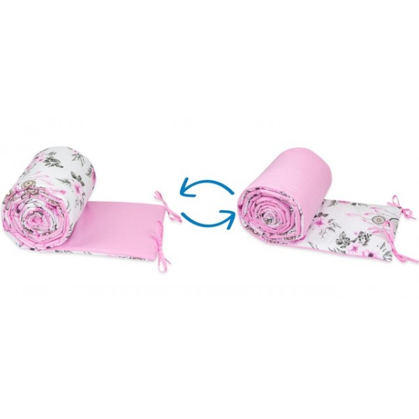 Бортик 180 cm DREAMCATCHER pink Бортик 180 cm DREAMCATCHER pink-Постельные принадлежности-bebis.lv
