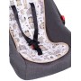 Антиперспирантный вкладыш для автосиденья BEIGE ANIMALS (1590) Антиперспирантный вкладыш для автосиденья BEIGE ANIMALS (1590)-Детские автосиденья-bebis.lv