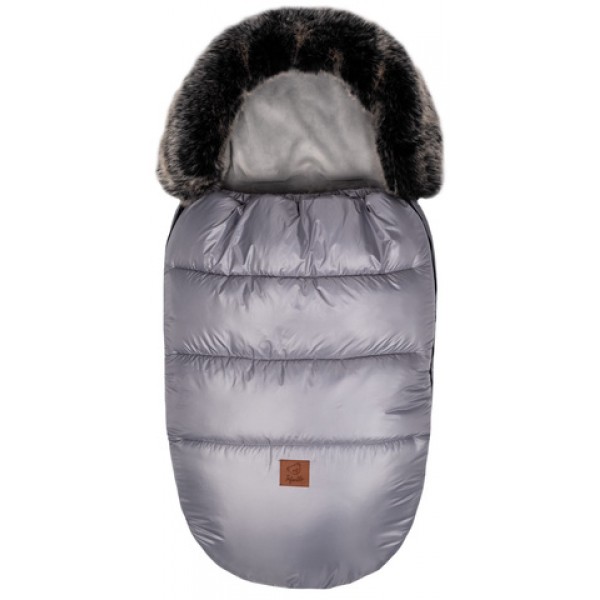Guļammaiss FLUFFY grey (36)-Ratiņi un piederumi-bebis.lv
