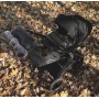 Ratiņu mufta FLUFFY black (992)-Ratiņi un piederumi-bebis.lv