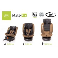 Автосиденье MATT-FIX mokka, 40-150 cm (Isofix)