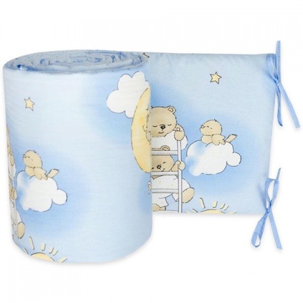 Apmale 180 cm LADDERS blue-Gultas veļa un piederumi-bebis.lv