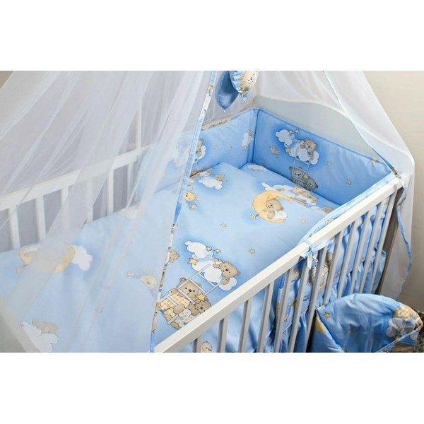 Apmale 180 cm LADDERS blue-Gultas veļa un piederumi-bebis.lv