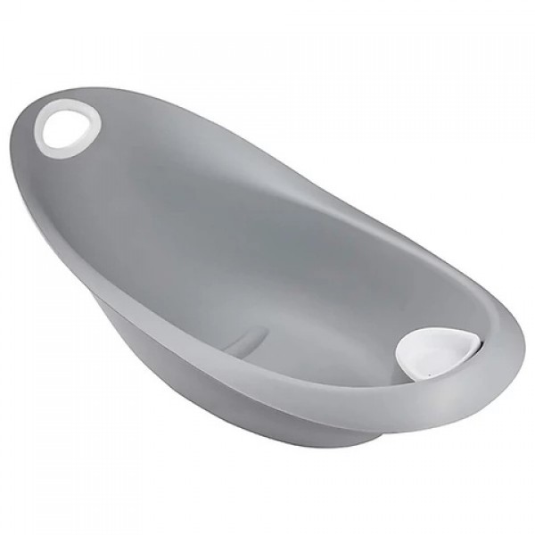Bathtub with Plug STARS Grey 15681-Vannošana un peldēšana-bebis.lv