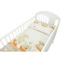 Комплект постели FUNNY BEAR beige 135x100 cm K-2T135-Постельные принадлежности-bebis.lv
